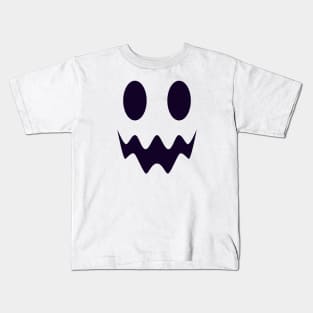 Ghost Face Halloween Kids T-Shirt